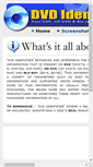 Mobile Screenshot of dvdidentifier.cdfreaks.com